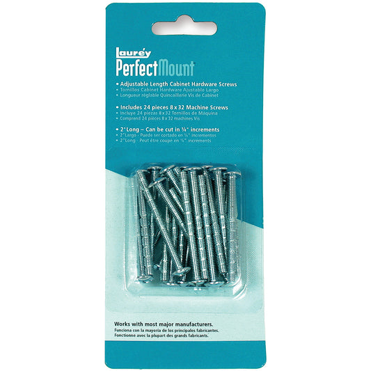 24 Pack Break Away Machine Screw - Laurey