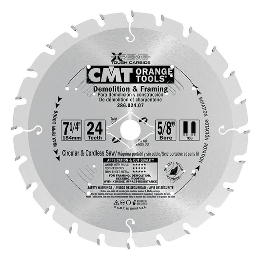 CMT Xtreme Demolition & Rescue Saw Blade