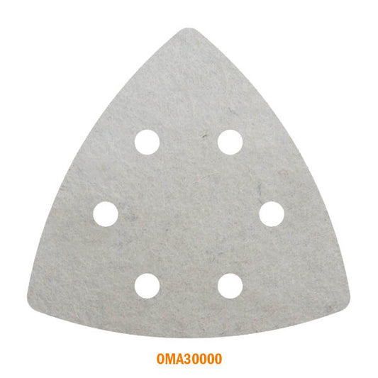 CMT 93mm Delta Polishing Fleece Multi Cutter, Perforated