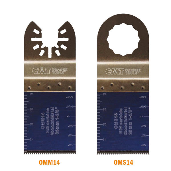 CMT 35mm Extra-Long Life Plunge and Flush-Cut Multi Cutter, For Wood and Metal