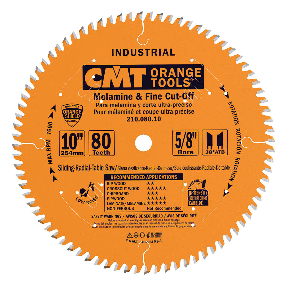 CMT Melamine & Fine Cut-Off Circular Saw Blade