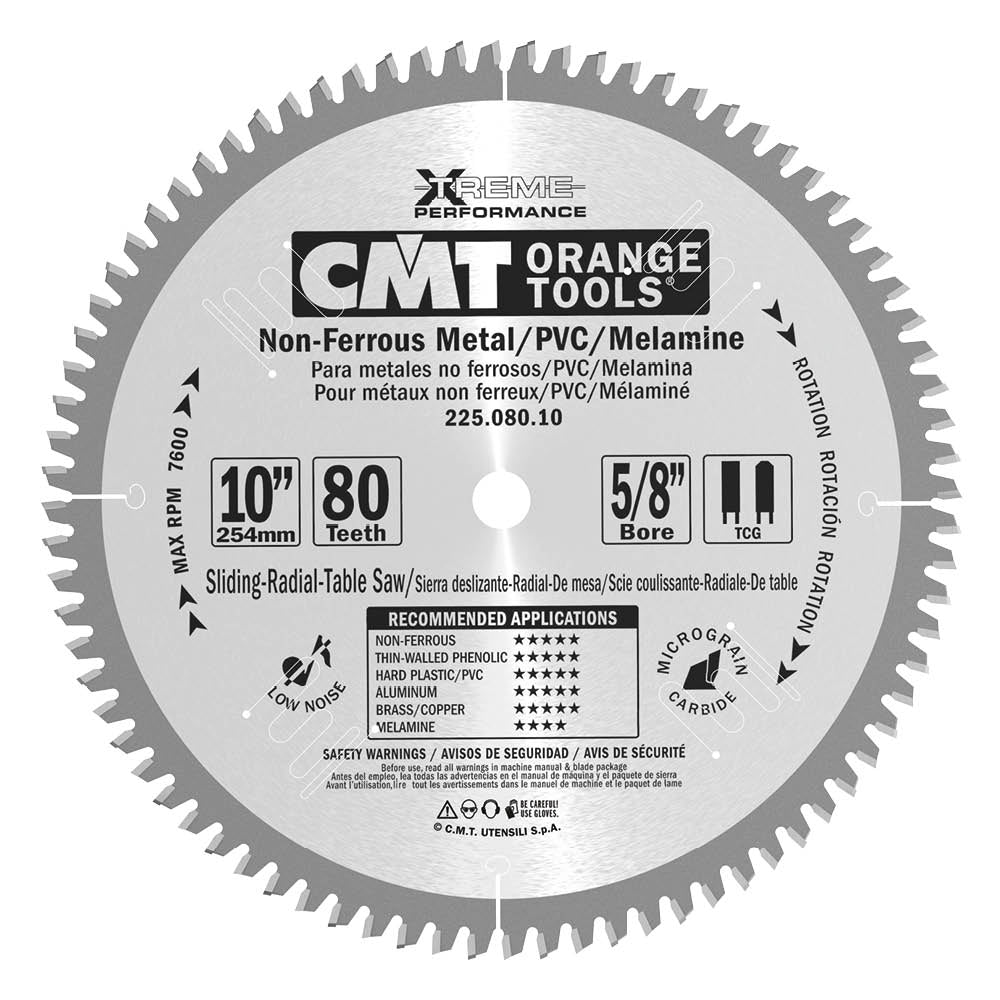 CMT Xteme Non-Ferrous Metal Saw Blade, PVC & Melamine Circual