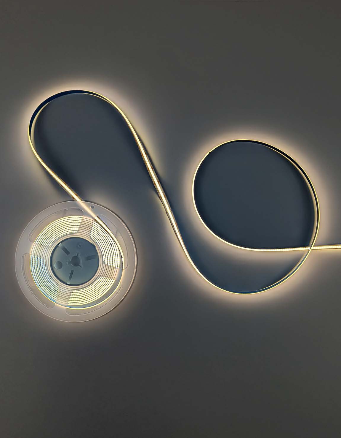 L&S Lighting 8mm 24V Reel COB (Chip-On-Board) LED Strip Light