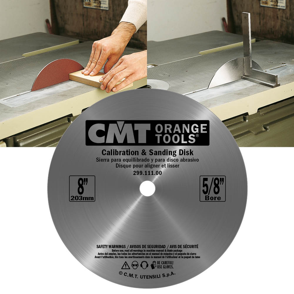 CMT Calibration & Sanding Disks Saw Blade
