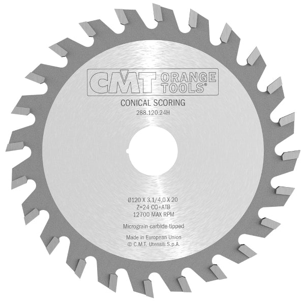 CMT Conical Scoring Saw Blade