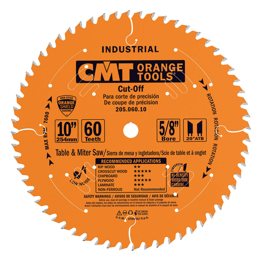 CMT Cut-Off ATB Circular Saw Blade