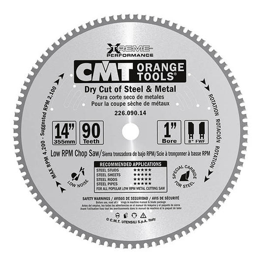 CMT Dry Cutter Circular Saw Blade