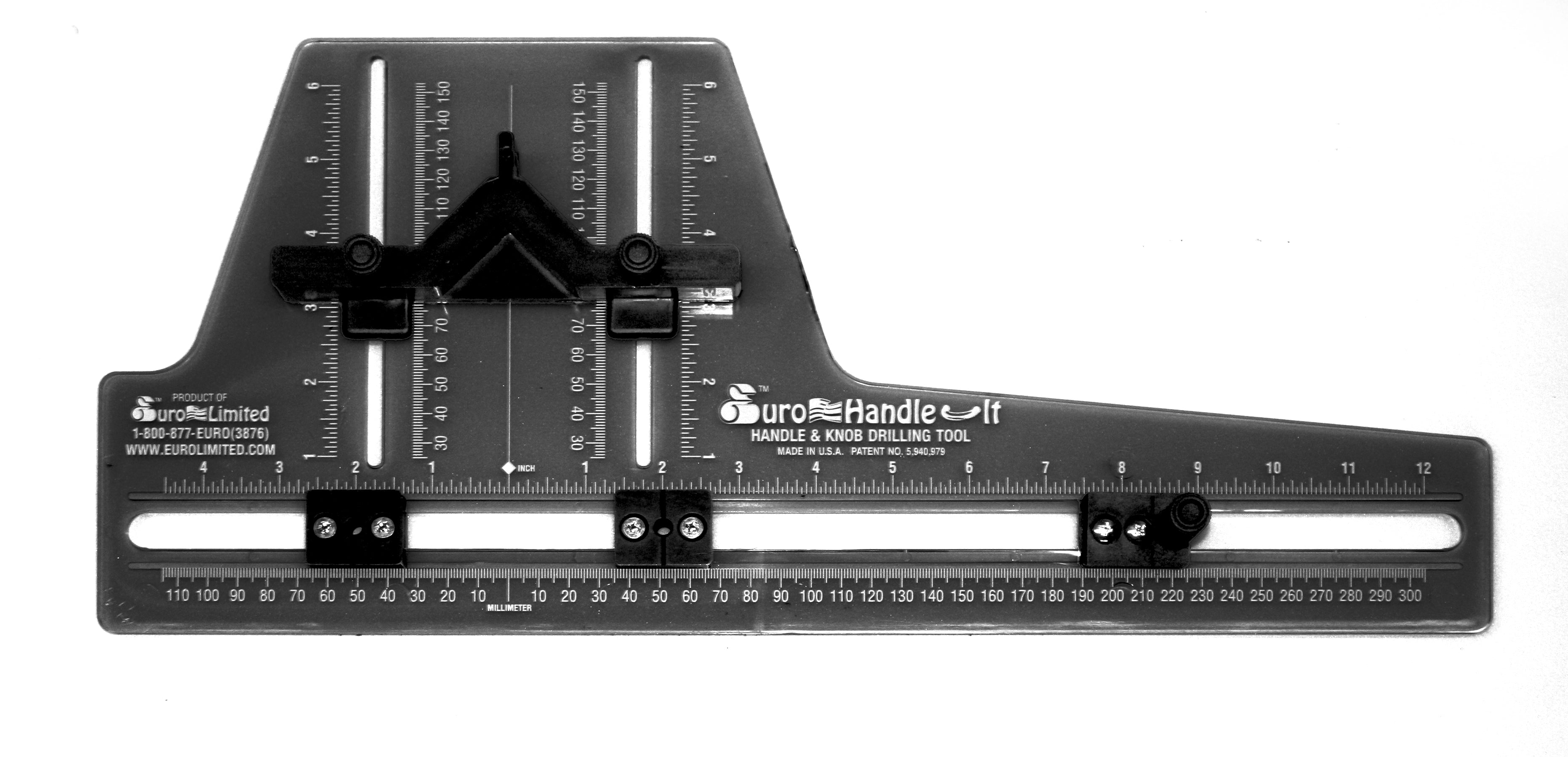 Euro Handle-It Handle and Knob Drilling Jig - Euro Limited