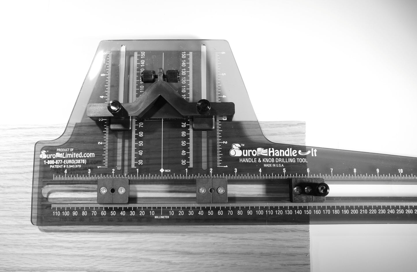 Euro Handle-It Handle and Knob Drilling Jig - Euro Limited