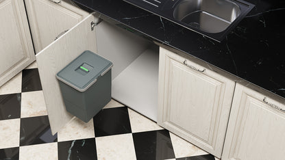 Elletipi Easy Waste Bin for Side Mount in Cabinet