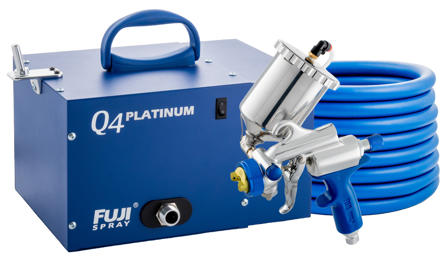Fuji Spray Q Platinum™ Turbine System with Spray Gun, Hose, and Turbine