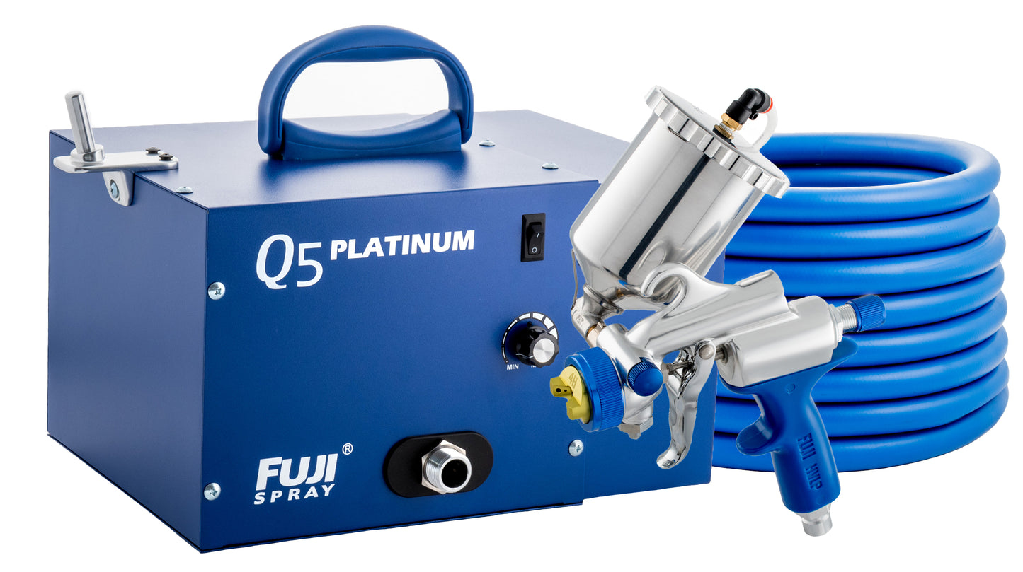 Fuji Spray Q Platinum™ Turbine System with Spray Gun, Hose, and Turbine