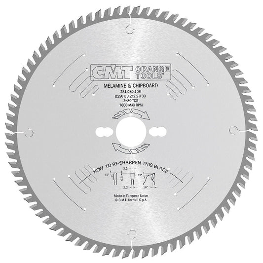 CMT Laminated and Chipboard Circular Saw Blade