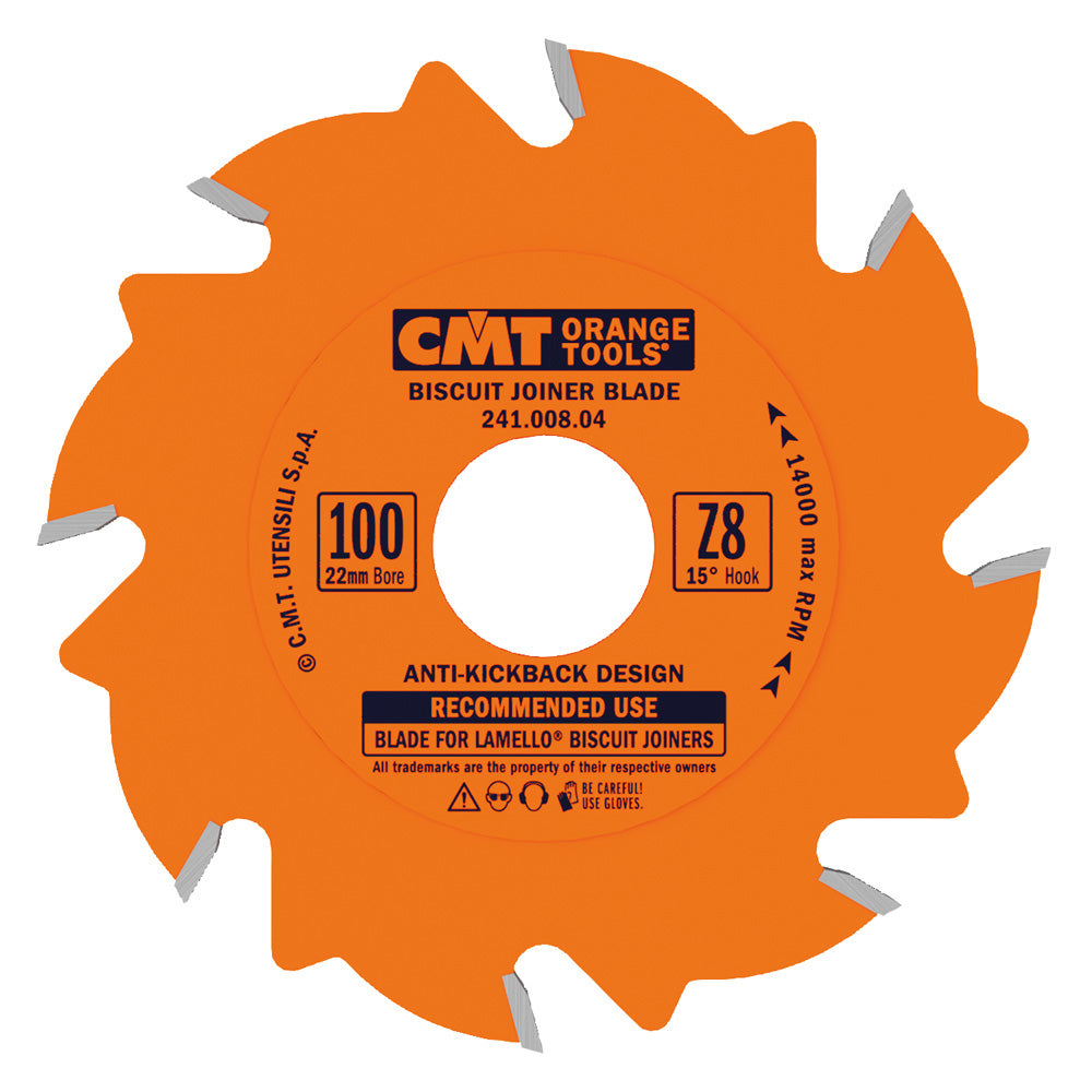 CMT Biscuit Joiner Circular Saw Blade