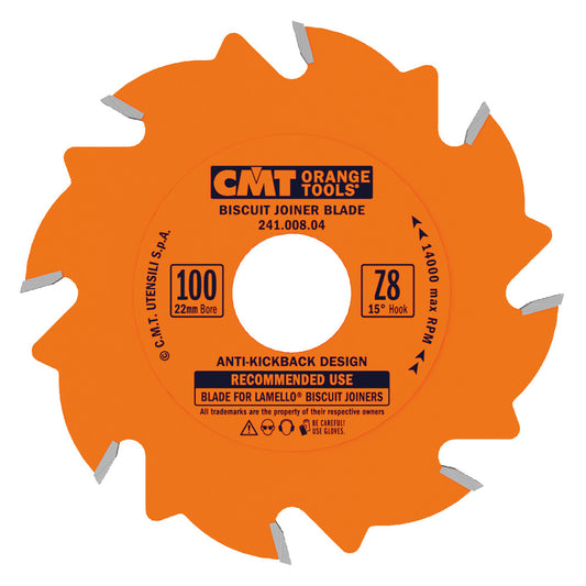 CMT Biscuit Joiner Circular Saw Blade