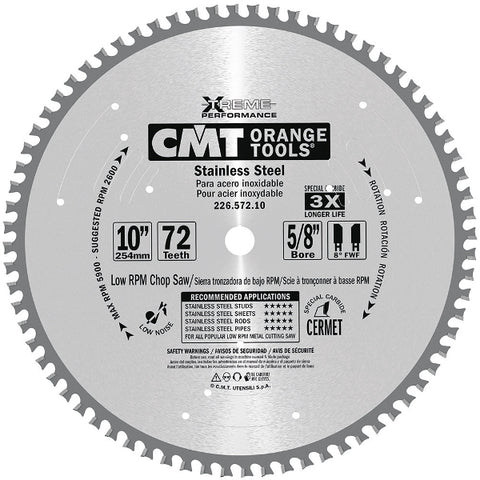 CMT Circular Saw Blade, For Stainless Steel