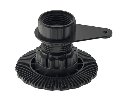 Hafele AXILO Press-fit Low Profile Foot with Mounting Plate (35-48mm) for Häfele AXILO™ 78 Plinth Adjusting Fitting System