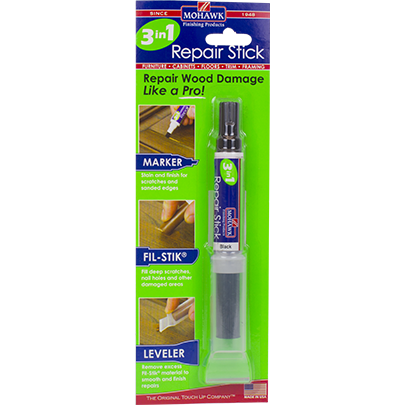 Mohawk 3 in 1 Repair Stick Blister Card White Stain