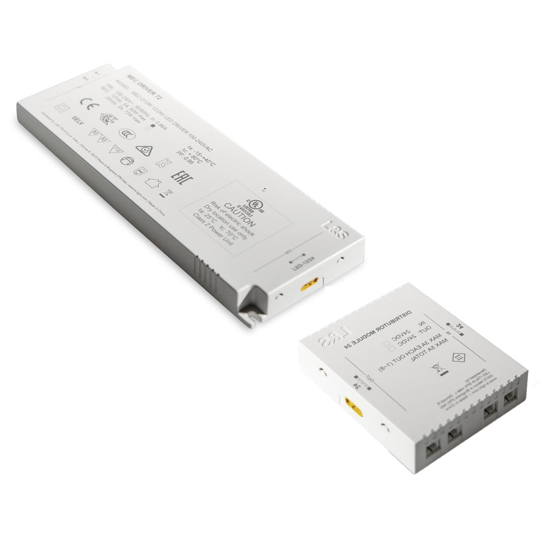 Distributor Module Led L&S Lighting MEC LED Driver with Distributor Module (24V) – Pro Cabinet ...