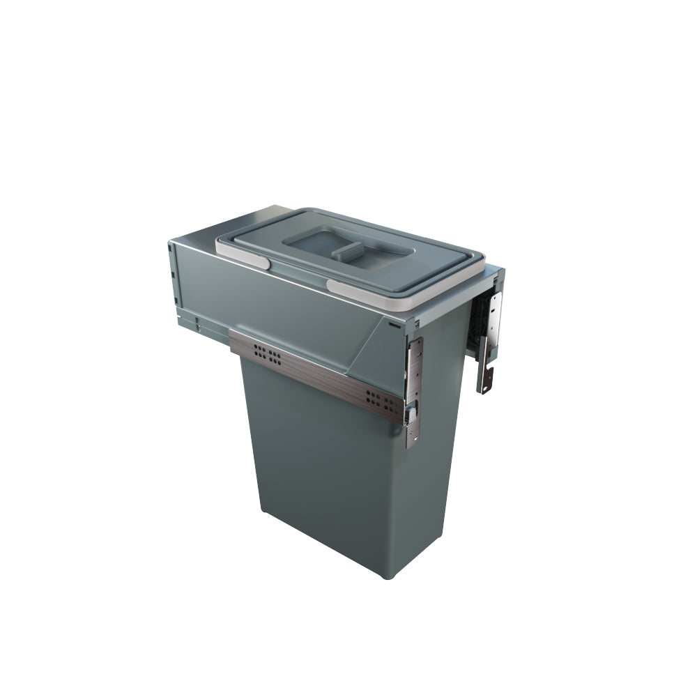 Elletipi Block 2.0 Large Capacity Waste Bin Pullout Kit with Plastic Lids