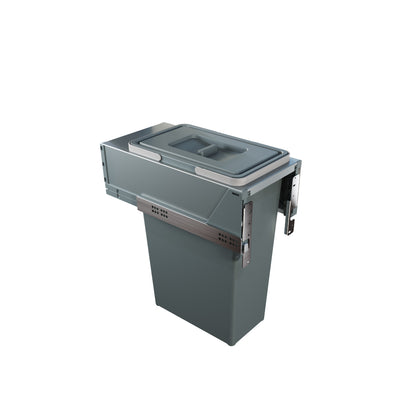 Elletipi Block 2.0 Large Capacity Waste Bin Pullout Kit with Plastic Lids