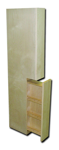 Castlewood SY-FPP Mantel Hood Flat Panel Pillar W/Pullouts (Pair)