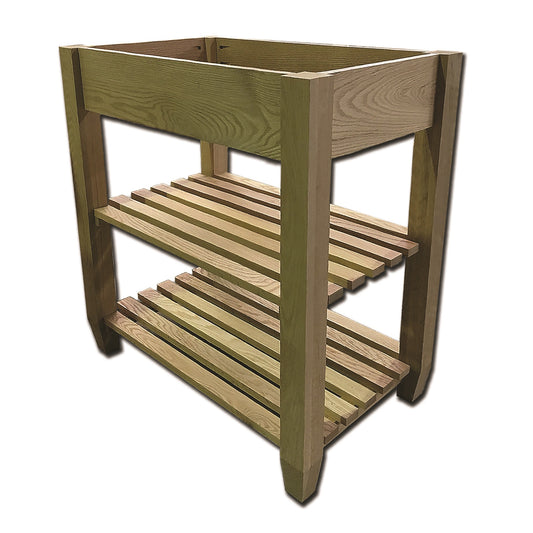 Castlewood SY-VSK Shaker Vanity Base with Ventilated Shelving