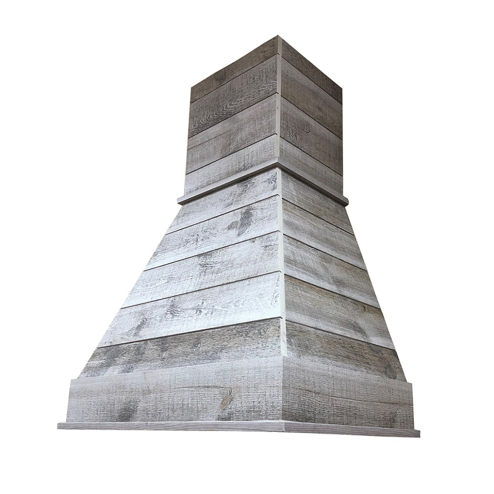 Castlewood SY-WCSLR Rustic Shiplap Chimney Range Hood