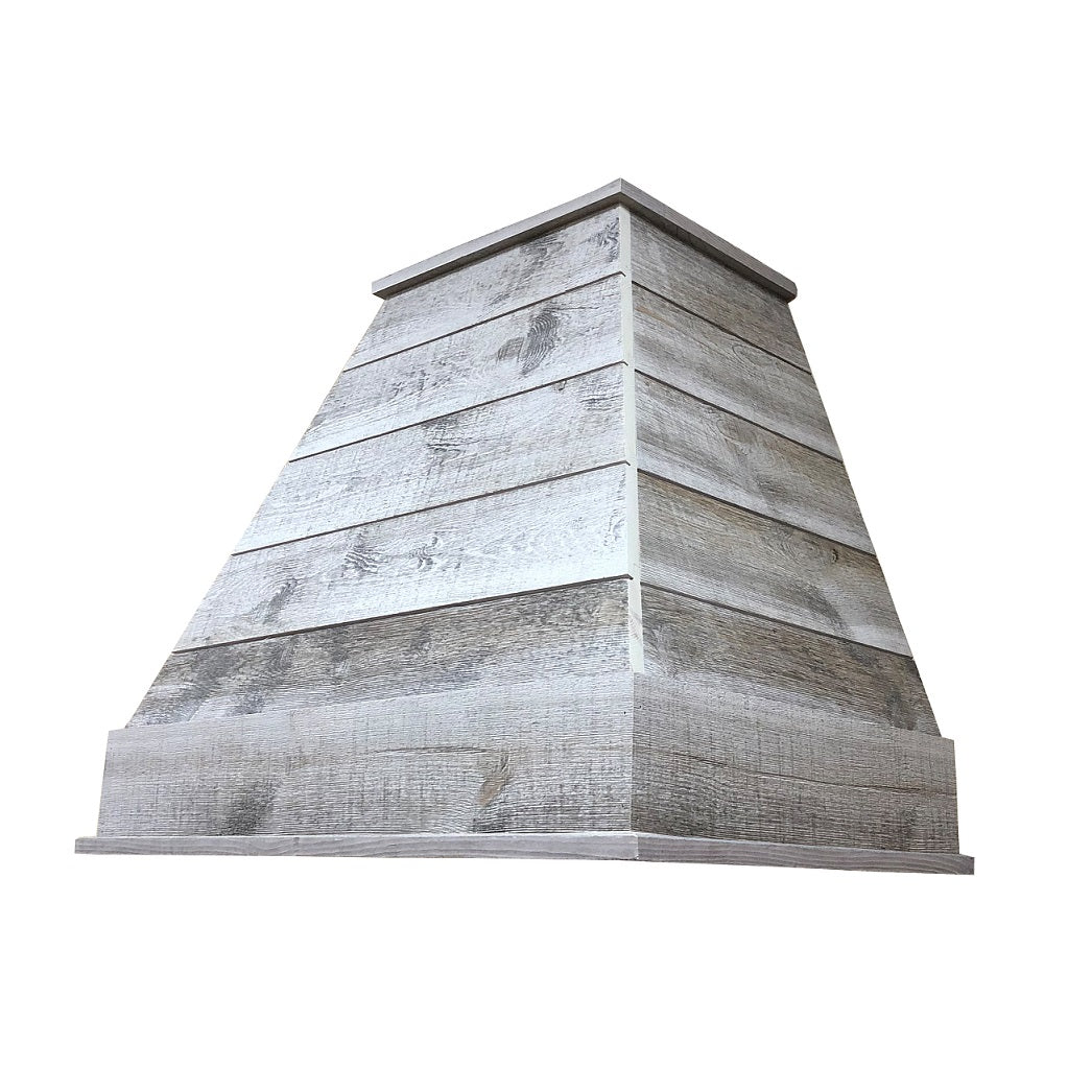 Castlewood SY-WCSLRH Rustic Shiplap Chimney Range Hood without Extension