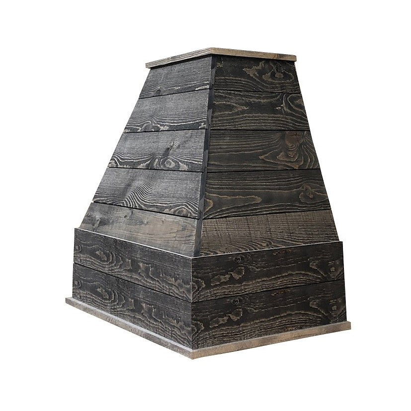 Castlewood SY-WCSXLRH Rustic Shiplap Range Hood without Extension