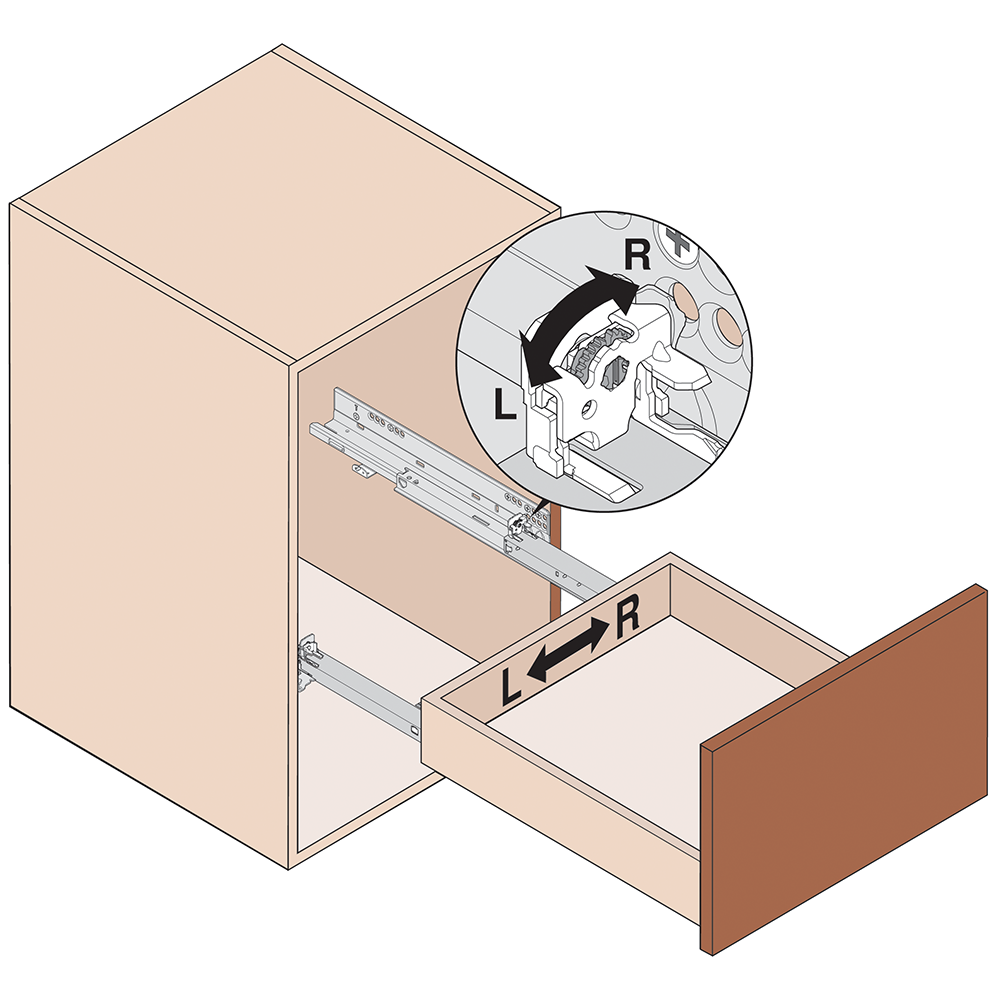 Blum Tandem Locking Device