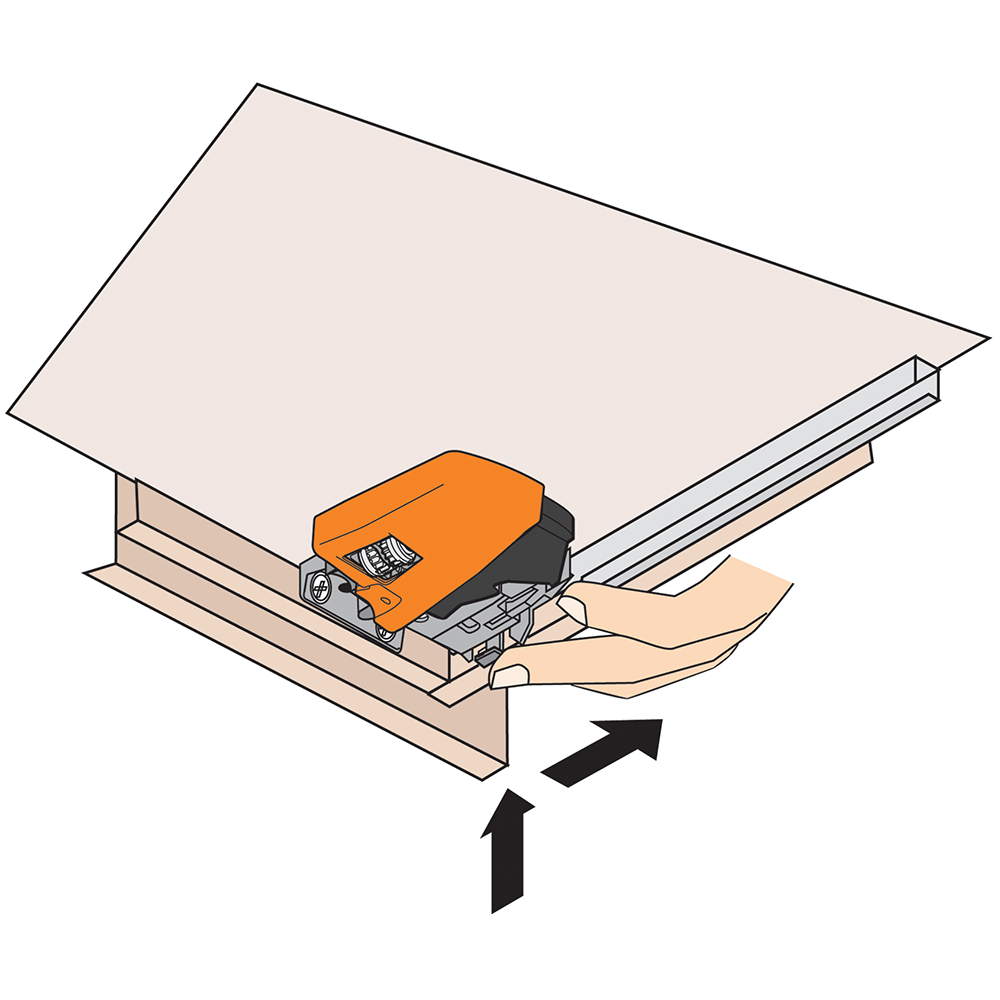Blum Tandem Locking Device