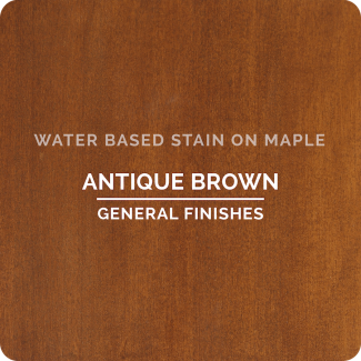 General Finishes Water Based Wiping Stain