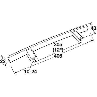 Hafele Cyprus Appliance Pull