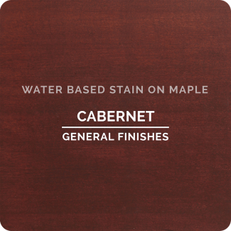 General Finishes Water Based Wiping Stain