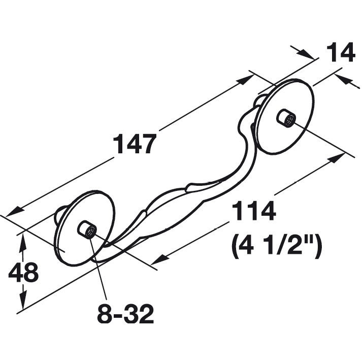 Hafele Carracci Bail Pull