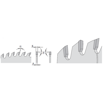 CMT Fine Finishing Sliding Compound Saw Blade