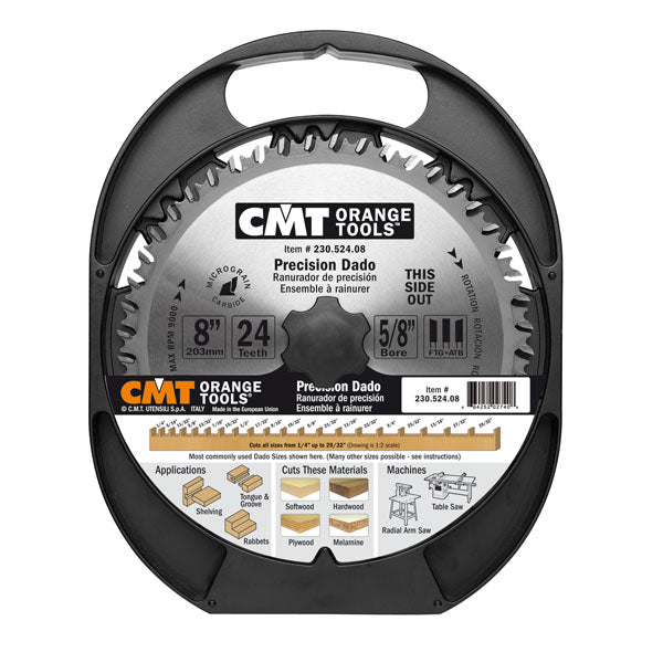 CMT Precision Dado Saw Blade Set