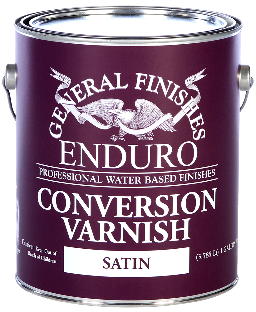 General Finishes Clear Water Based Conversion Varnish Top Coat - Catalyst included!