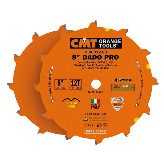 CMT Dado Pro Saw Blade Set