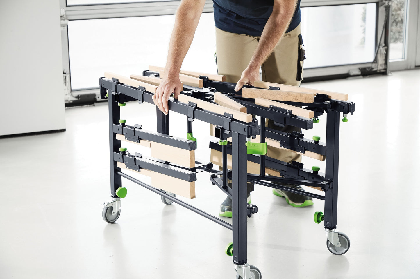 Festool 205183 Mobile Saw Table and Workbench STM 1800