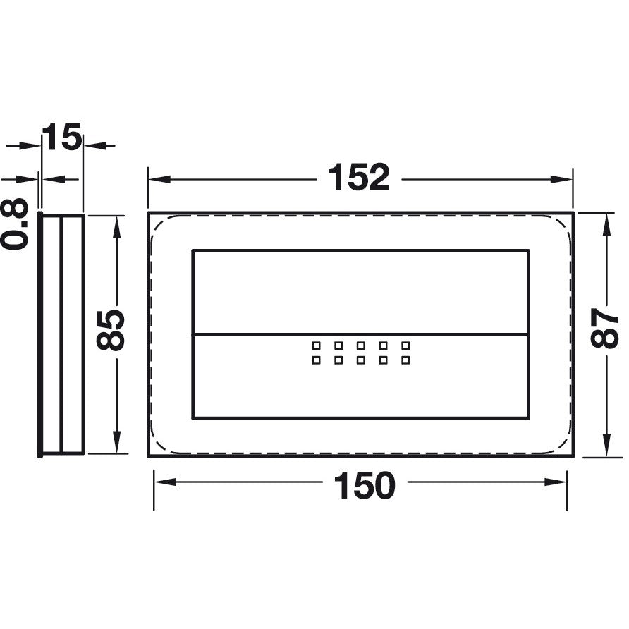 Hafele E-Motion Recess Pull