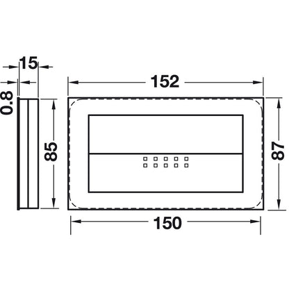Hafele E-Motion Recess Pull