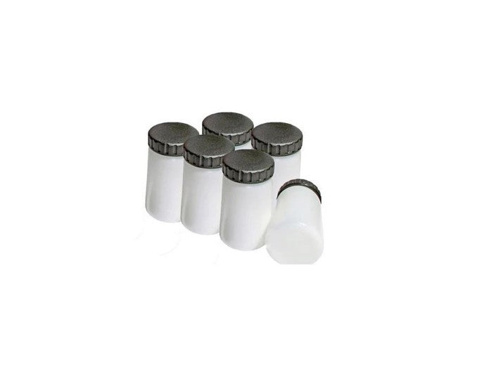 Fuji Spray Bottom Feed Cup with Lid, 250cc (6 Pack)