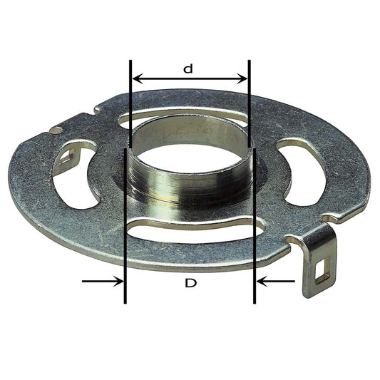 Festool 492183 Template Guide 24mm OD, 21mm ID for OF 1400 EQ