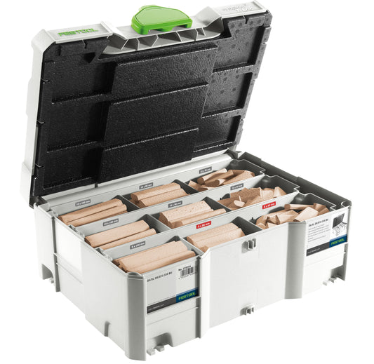 Festool DF 700 EQ Domino XL Tenons Assortment Systainer 8/10 mm