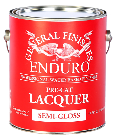 General Finishes Water Based Pre-Cat Lacquer Top Coat