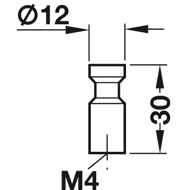 Hafele Horizon 2 Knob