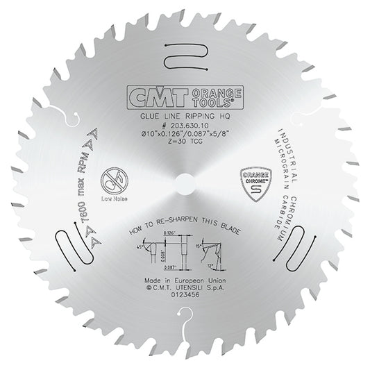 CMT Heavy-Duty Glue Line Ripping Saw Blade