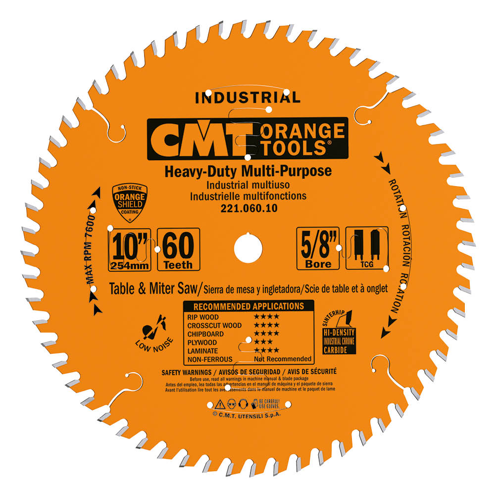 CMT Heavy-Duty Multi-Purpose Circular Saw Blade
